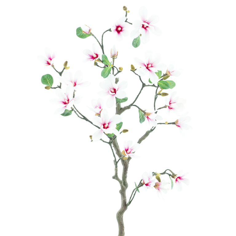 "Decorative Magnolia Branch 120 cm pink"