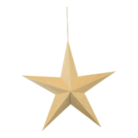 Foldable star,