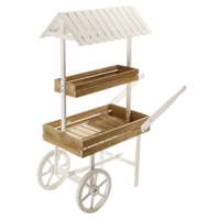 "Sales shelf Trolley with 2 levels"