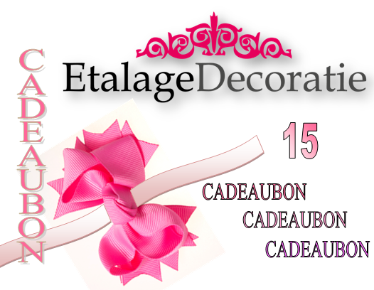Cadeaubon van EtalageDecoratie.nl