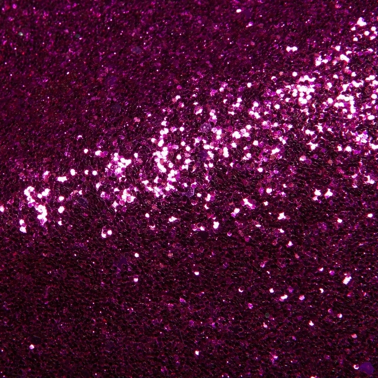 Glitter - loper -Magenta shiny - 15 mtr