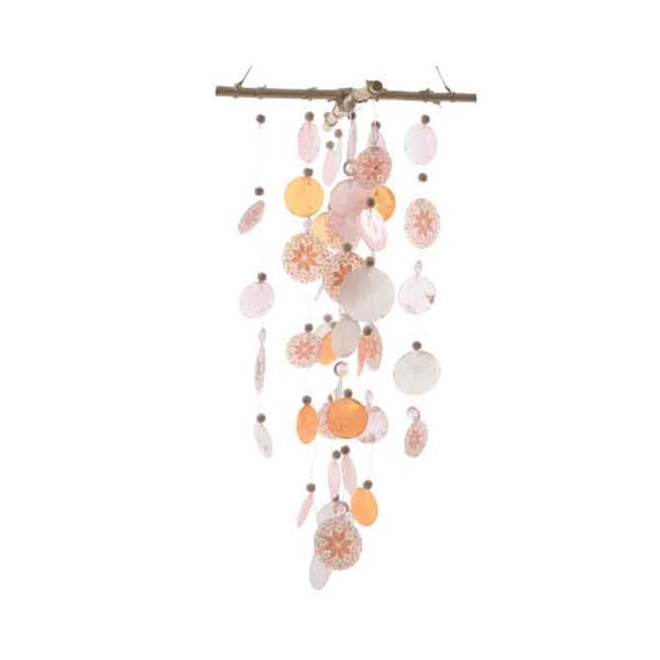 Capiz hanger - Mobiel 70x27x27cm