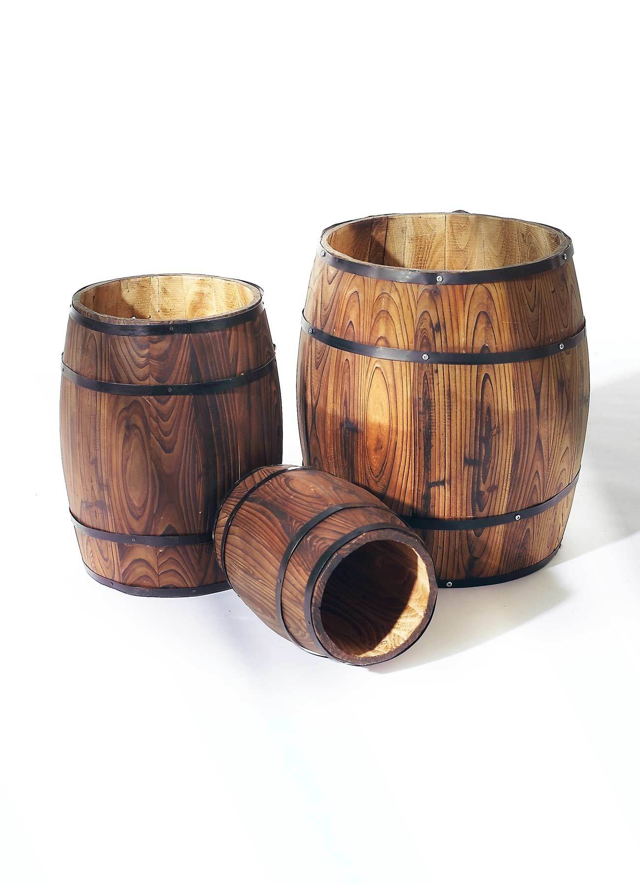 Wine barrels