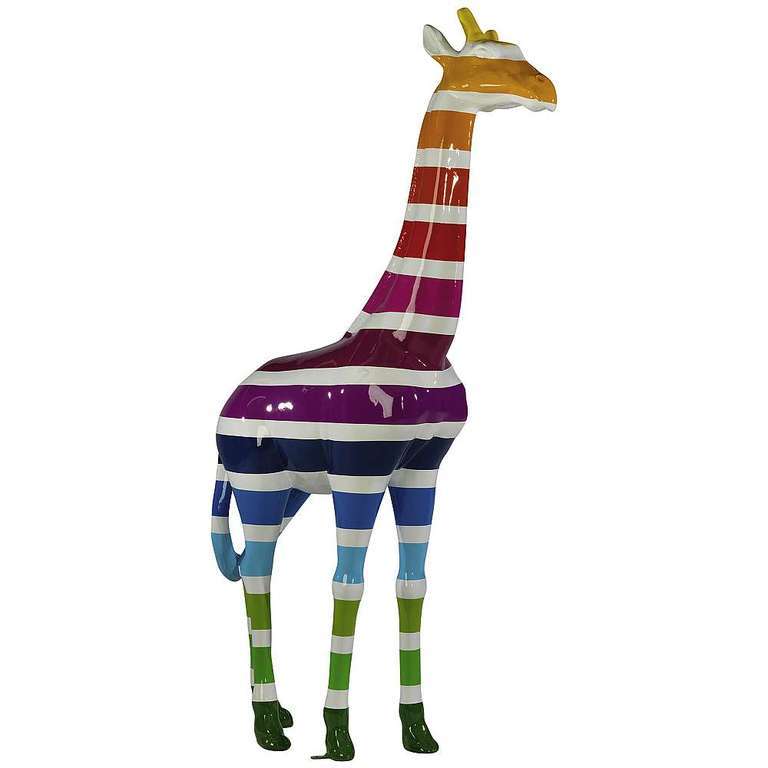 Giraffe - Gekleurd 100x195cm