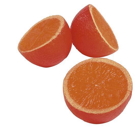 Orange halves