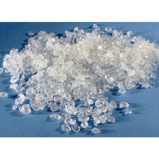 Glass ice cube
