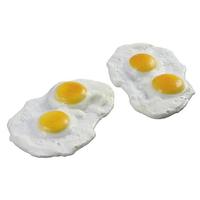 Two fried eggs