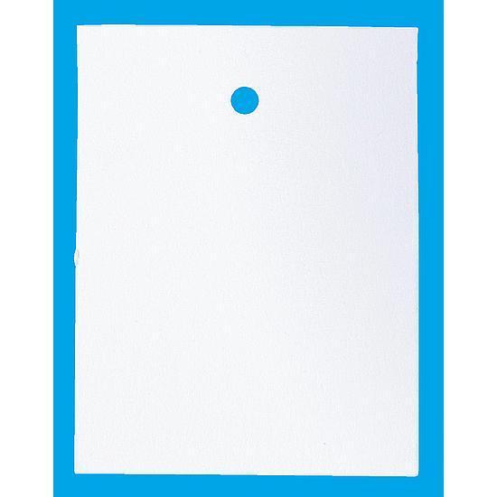 Piece goods tag, blank