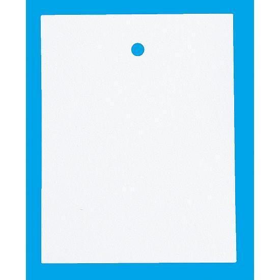 Piece goods tag, blank