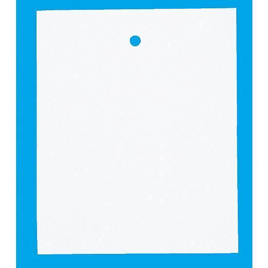 Piece goods tag, blank