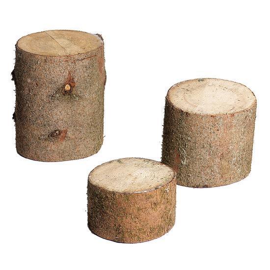 Tree trunk set