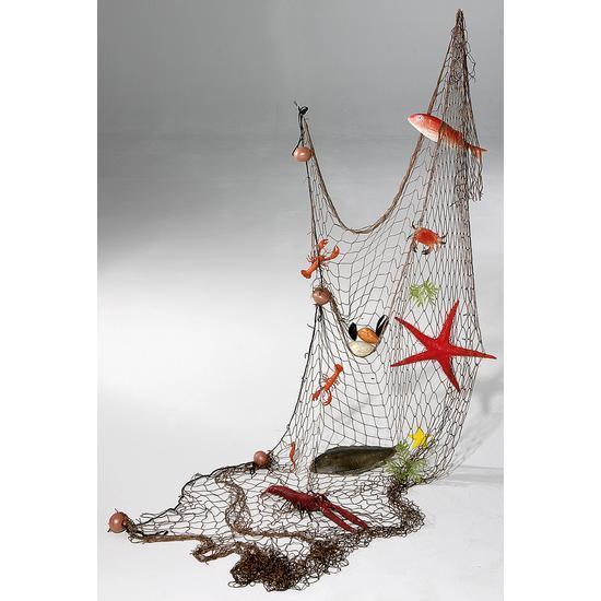 Fishing-Net with Sea Creatures