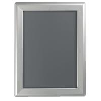 Wall poster holder profile mitring