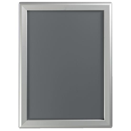 Wall poster holder profile mitring