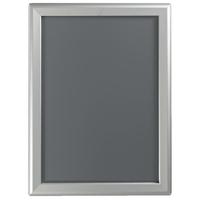 Wall poster holder profile mitring