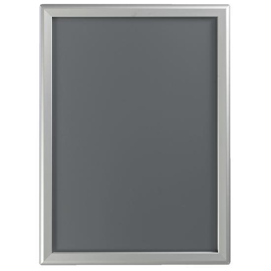 Wall poster holder profile mitring