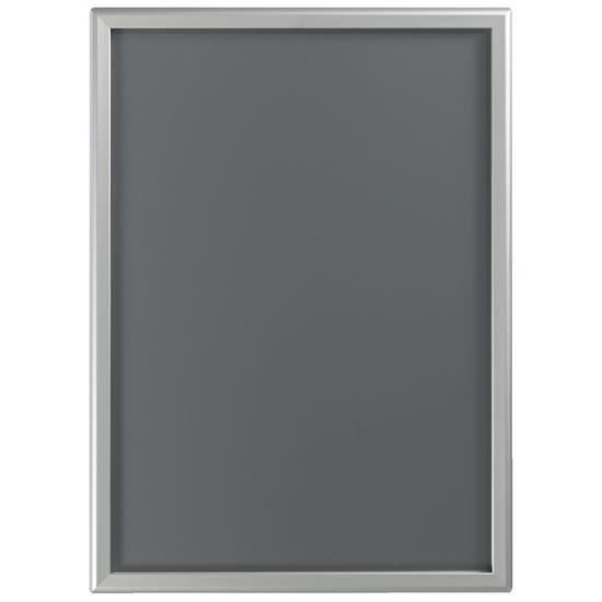 Wall poster holder profile mitring