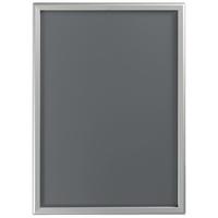 Wall poster holder profile mitring