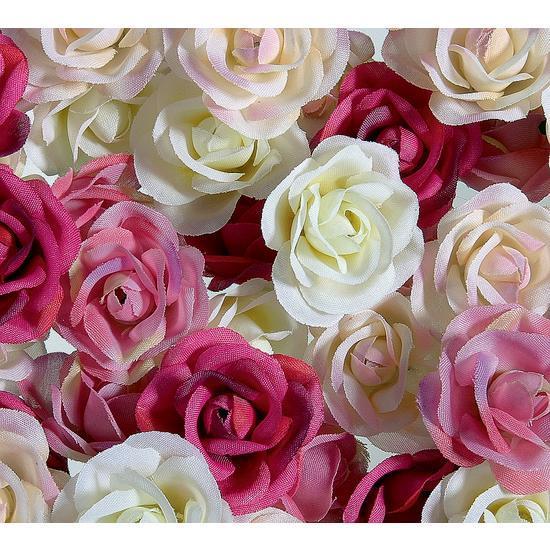 Scatter rose heads