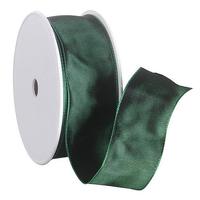Fabric ribbon with wire edge