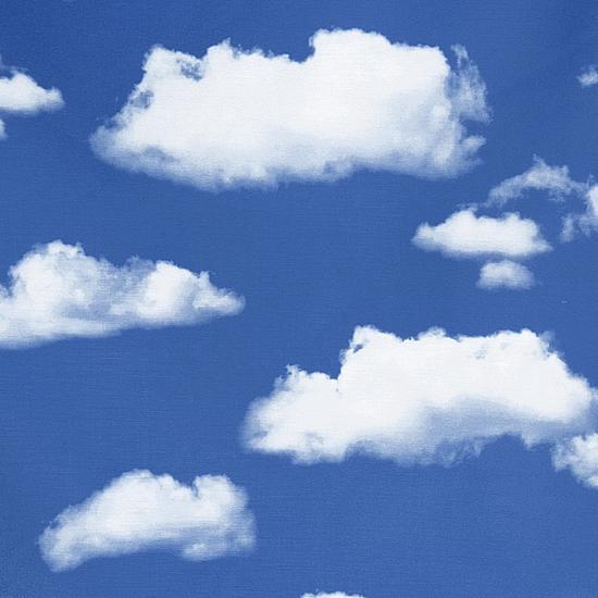"Clouds" decorative fabric