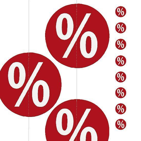 "Percent" circle chain
