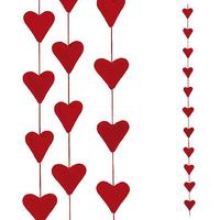 Velvet heart chain