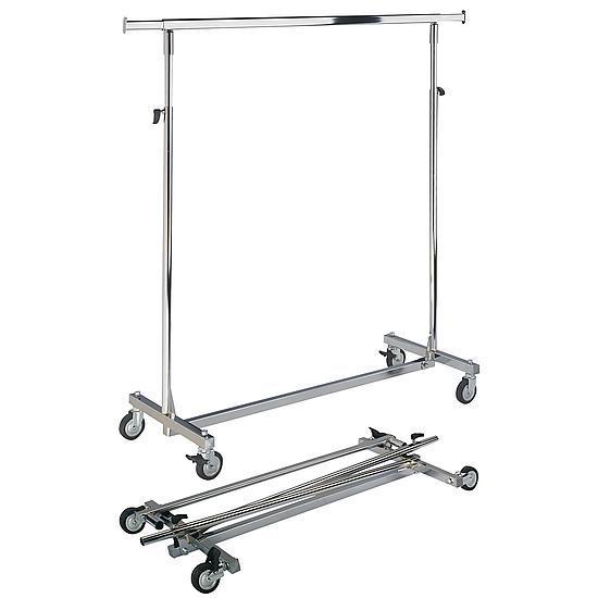 Mobile garment rail