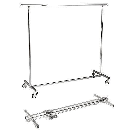 Mobile garment rail