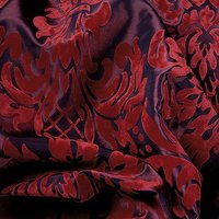 Taffeta with flock prints