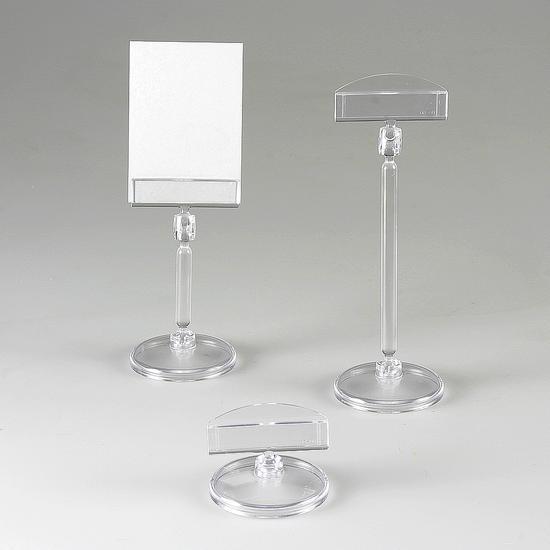 Card holder with round base
