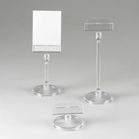 Card holder with round base