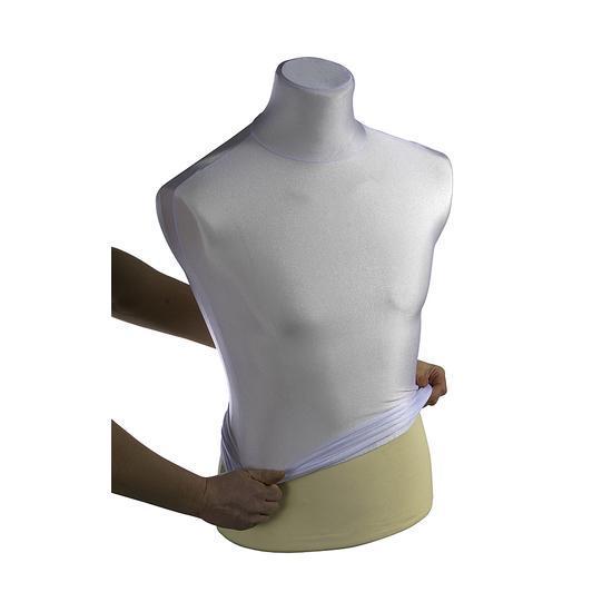 Replacement cover for male tailor bust