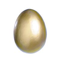 Metallic egg