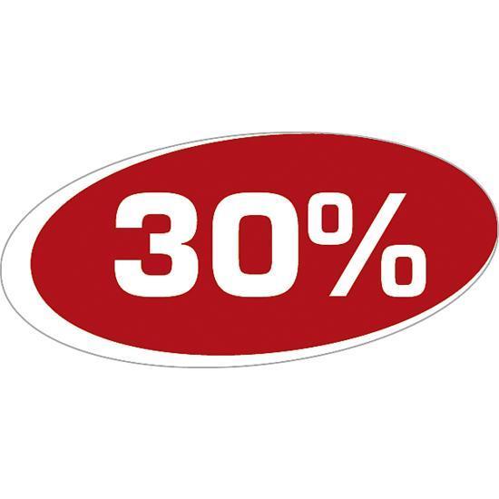 "Sticker ""30 %"""