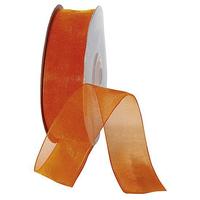 Chiffon ribbon with selvedge