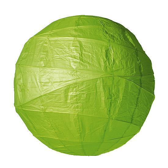 Paper ball, green, 120 cm