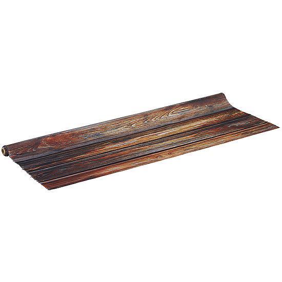 Decorative fabric "Wooden boards"