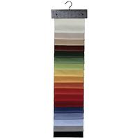 Half circle booth curtain