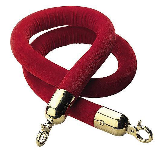 Cord for barrier post