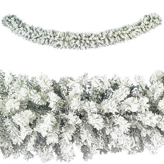 Garland flocked