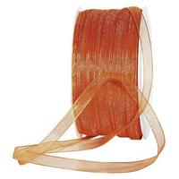 Chiffon ribbon with selvedge