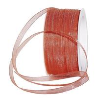 Chiffon ribbon with selvedge