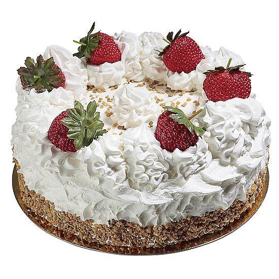 Strawberry cream cake