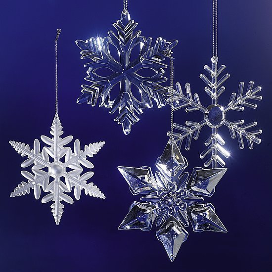 Schnee-Flocken Sets(20er) aus Acryl