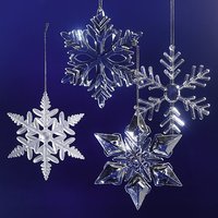Schnee-Flocken Sets(20er) aus Acryl