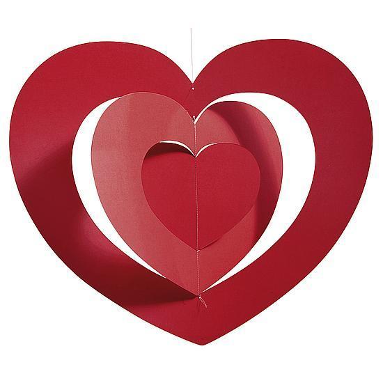 XXL Hearts hanger