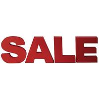 Letters "SALE"
