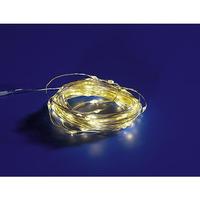 LED battery string rope light