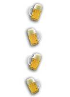 Beer mug garland